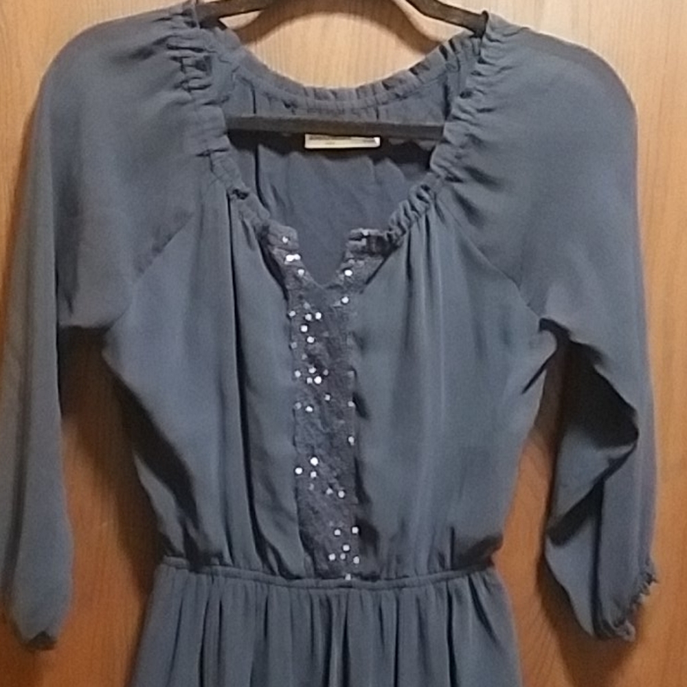 Abercrombie Kids chiffon sequin dress